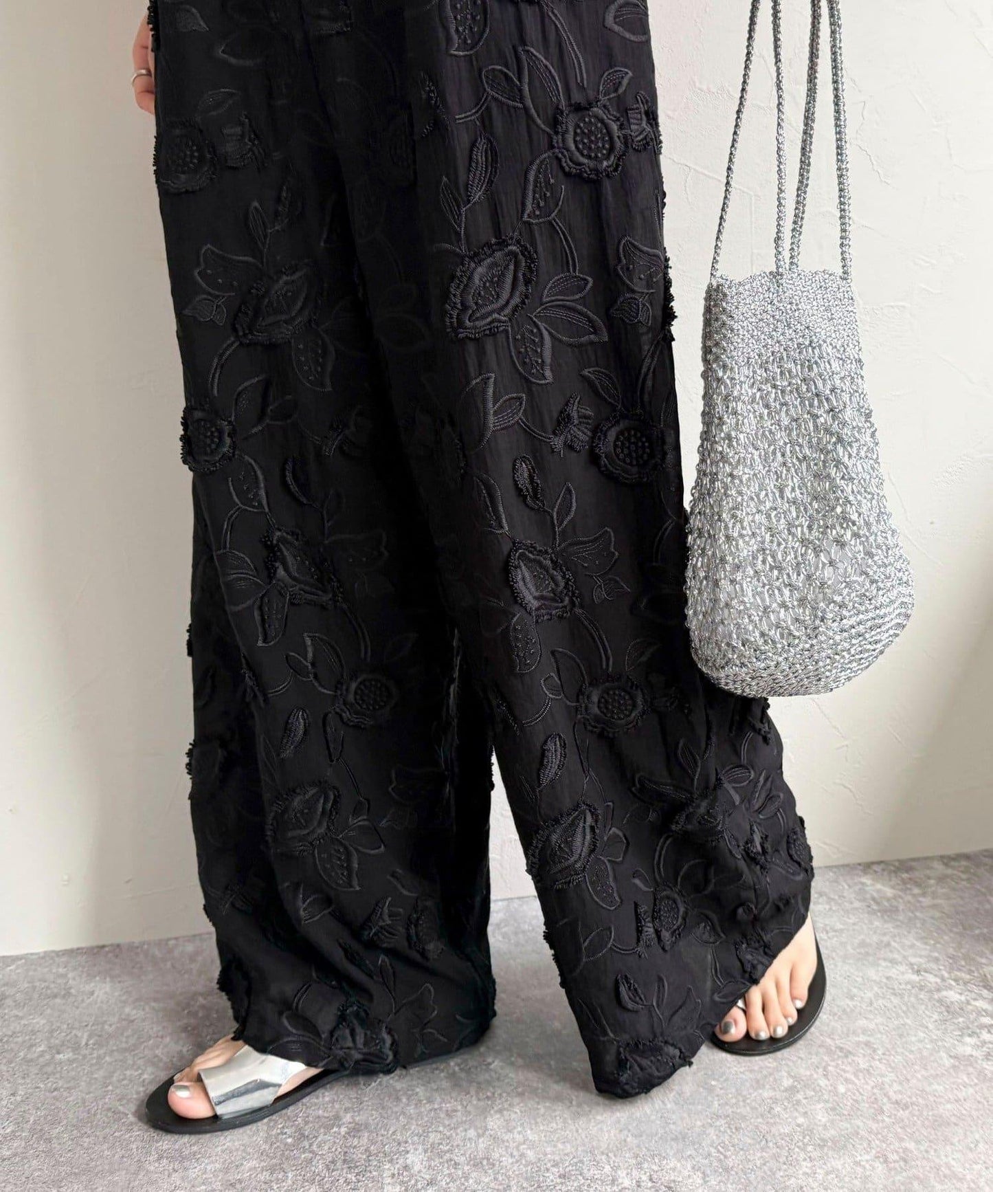 3D刺繡揹帶褲