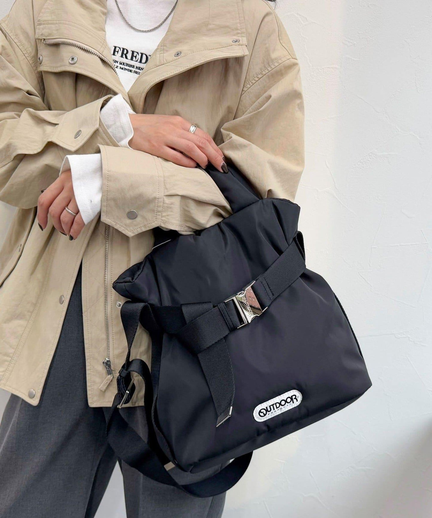 【OUTDOOR PRODUCTS】2way腰帶托特包S