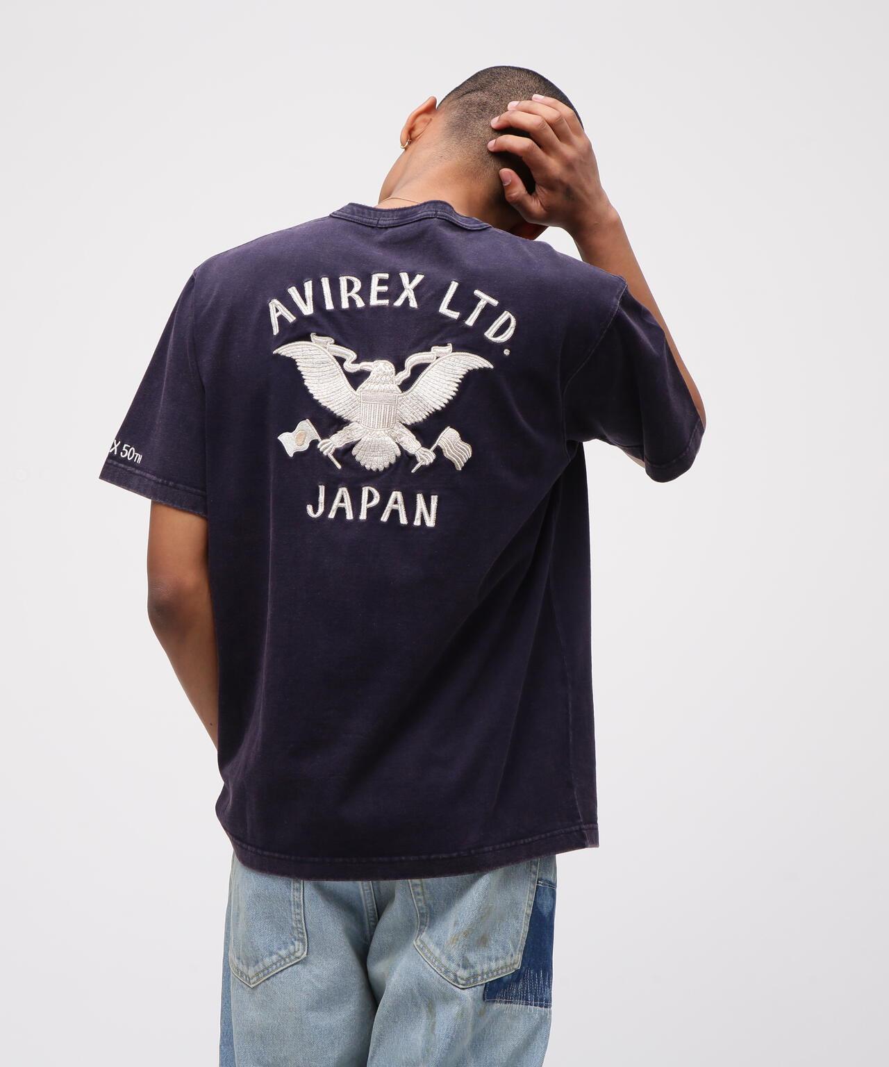 《SOUVENIR COLLECTION》SUKA亨利領T恤 “鷹”