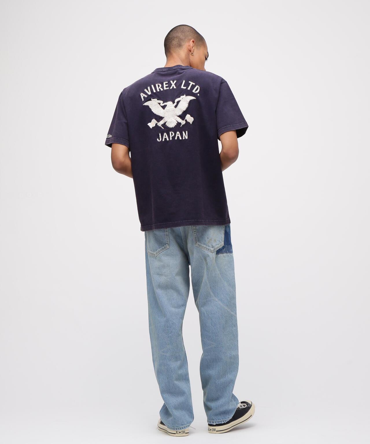 《SOUVENIR COLLECTION》SUKA亨利領T恤 “鷹”