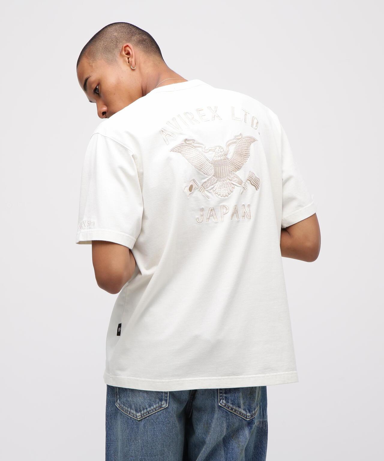 《SOUVENIR COLLECTION》SUKA亨利領T恤 “鷹”