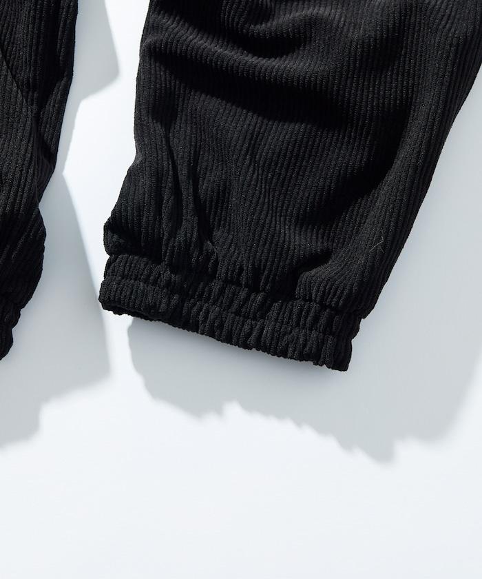 燈芯絨休閒束腳褲