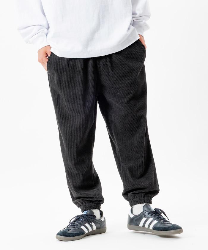 燈芯絨休閒束腳褲