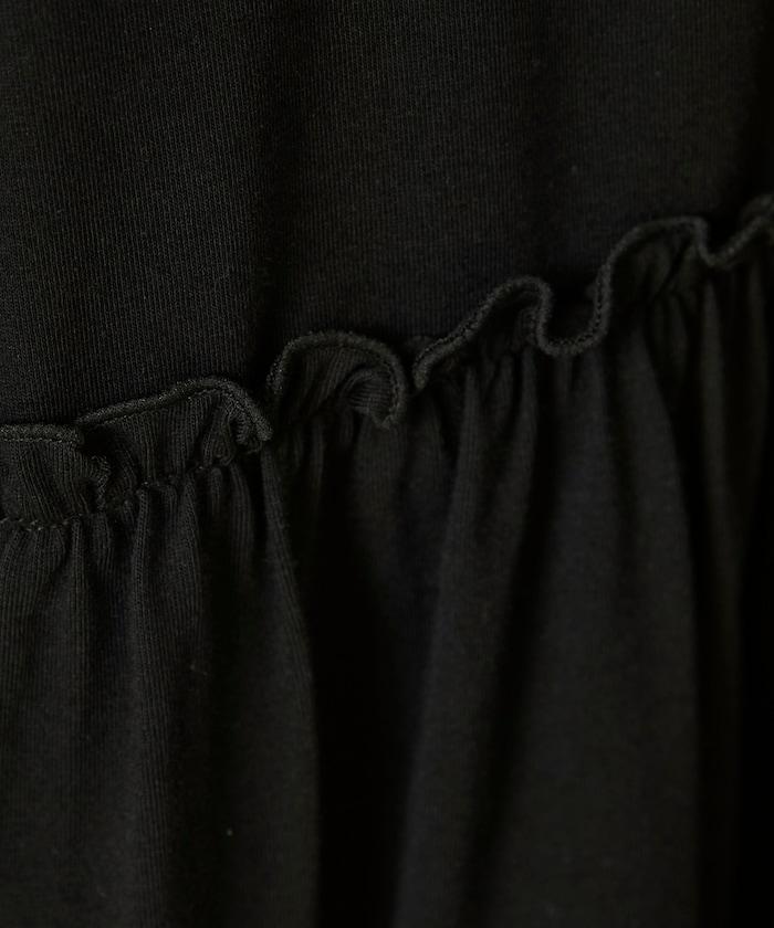 <UVカット>多功能七分袖荷葉邊T恤