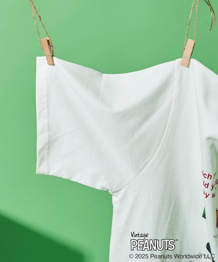 《PEANUTS》玩具照片印花T恤