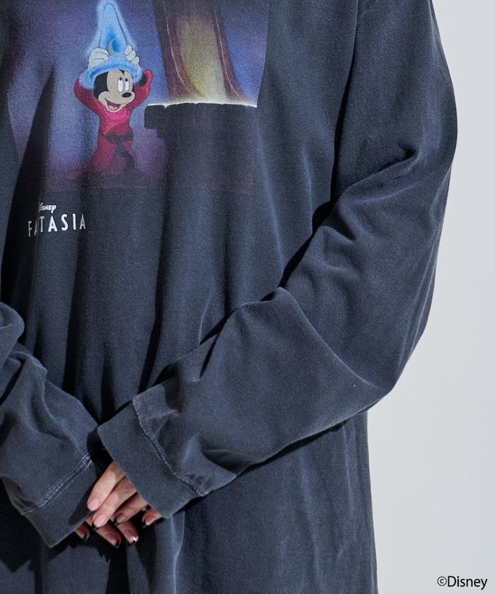 【DISNEY FANTASIA】盒裝彩色正面印花長袖T恤