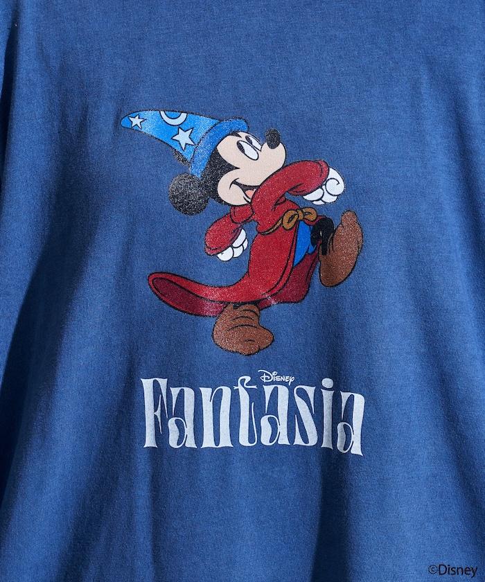 【DISNEY FANTASIA】大幅前印花長袖T恤