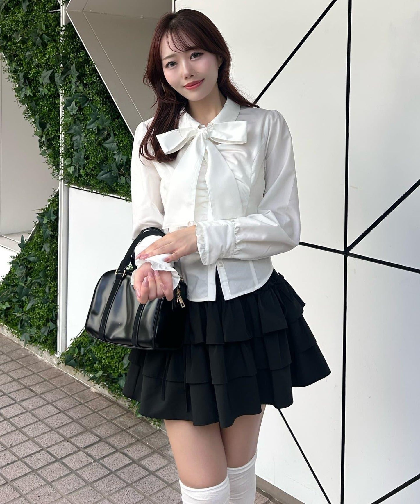 蝴蝶結襯衫