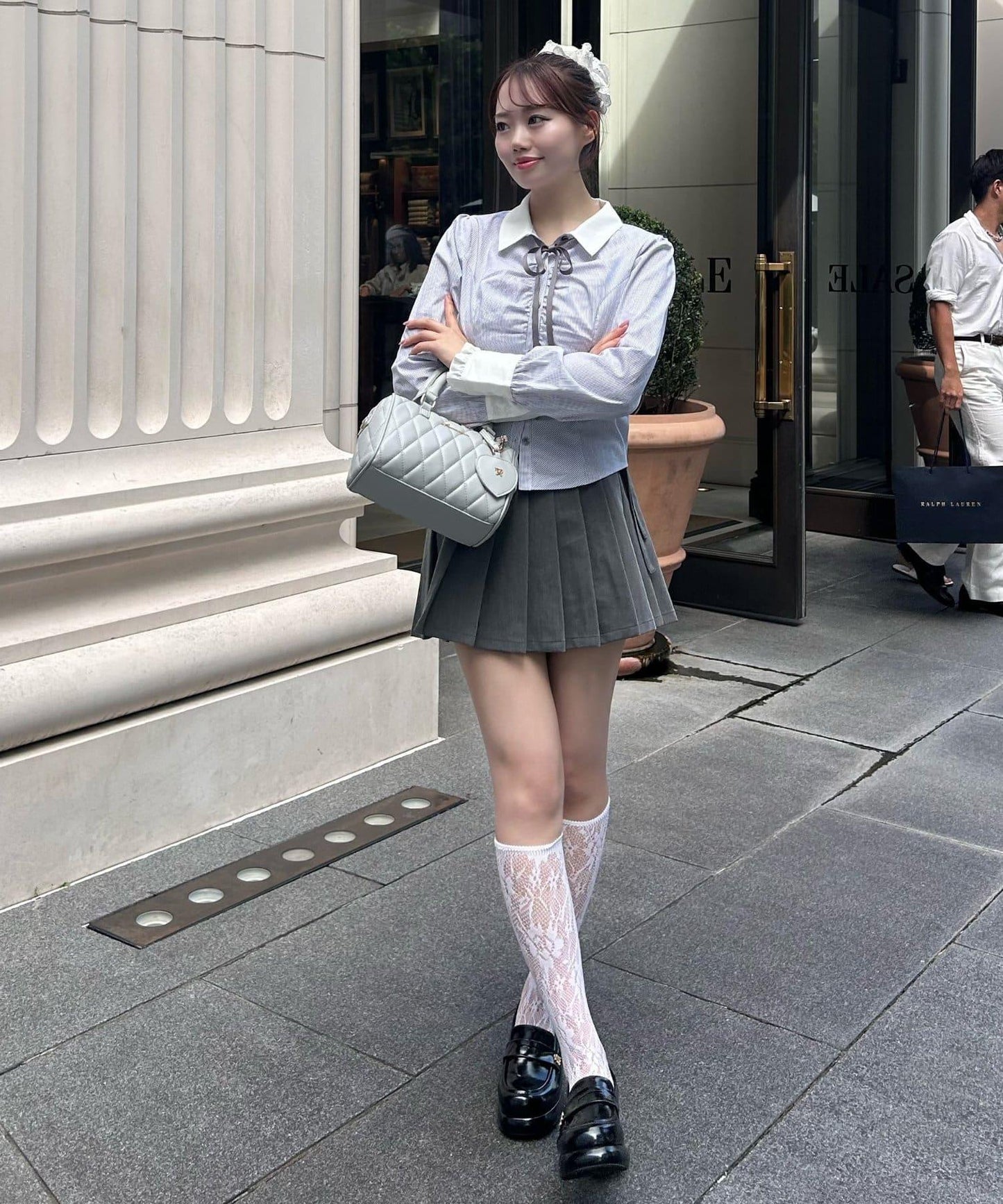 蝴蝶結襯衫