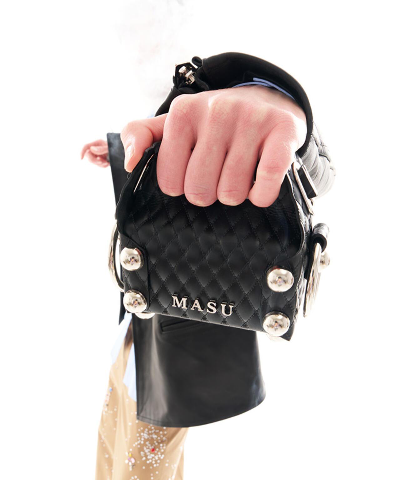 MASU/皮革蛋糕包迷你款