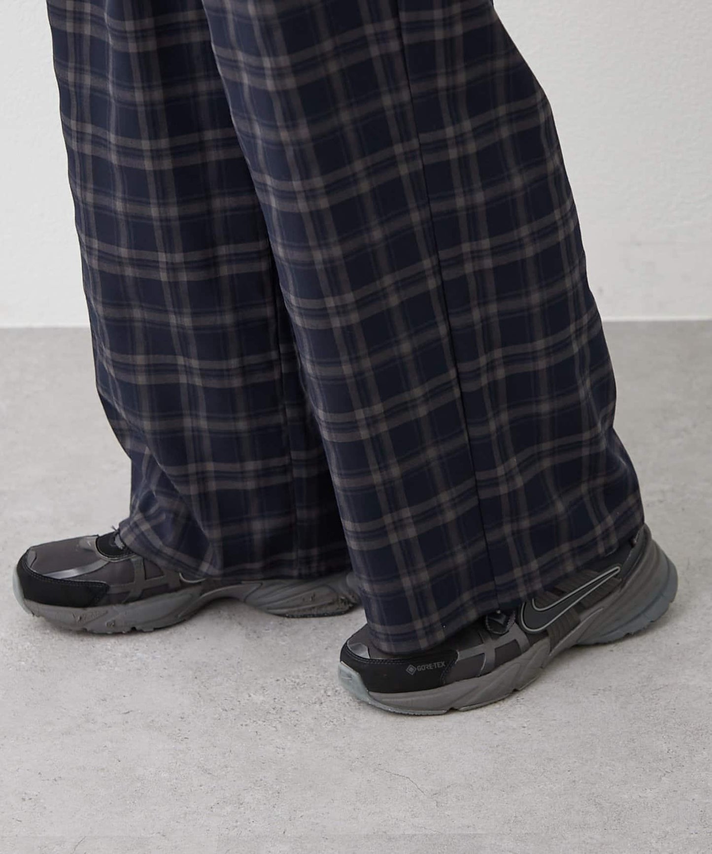 【willow】格紋休閒褲