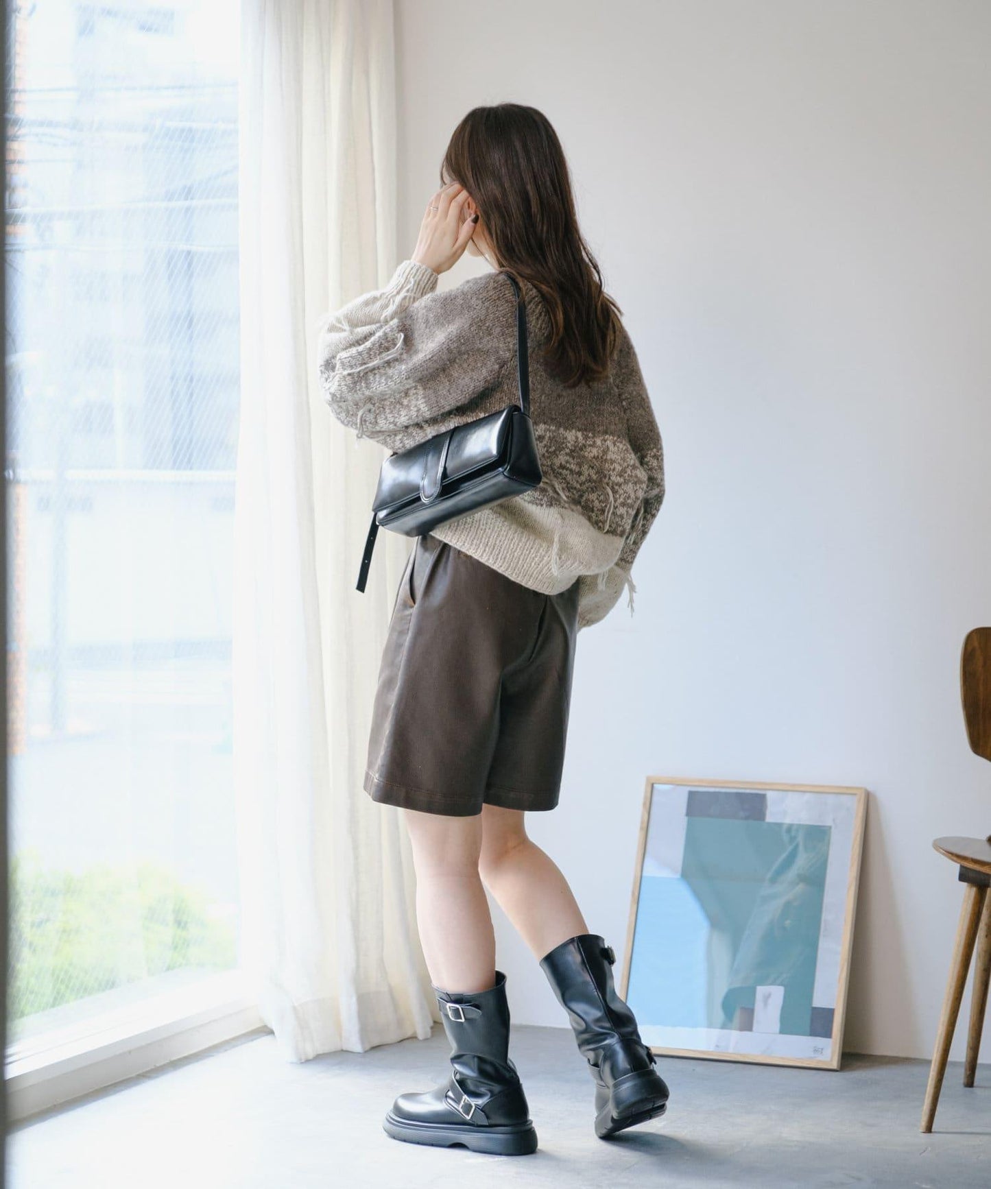 【Kastane】流蘇手工編織開衫