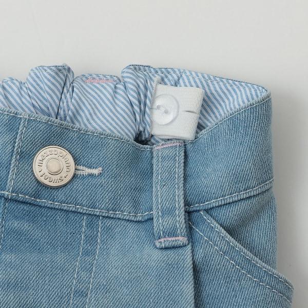 愛心塗鴉寬鬆牛仔褲