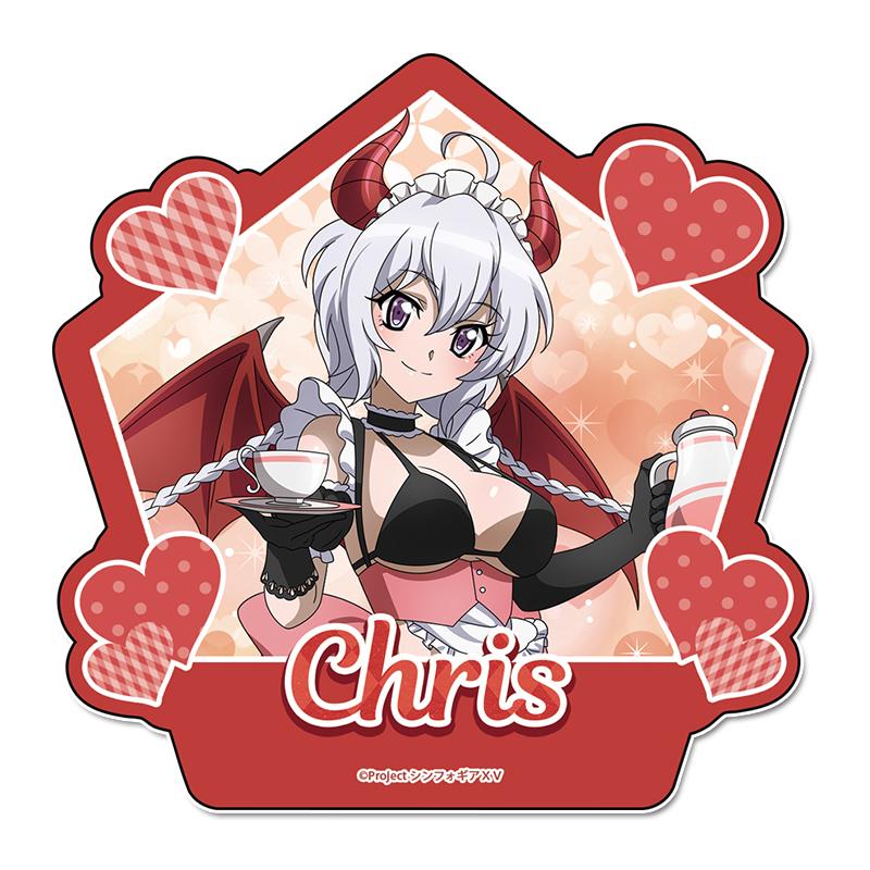 《戰姬絕唱Symphogear》XV_新繪貼紙【雪音克莉絲】小惡魔女僕