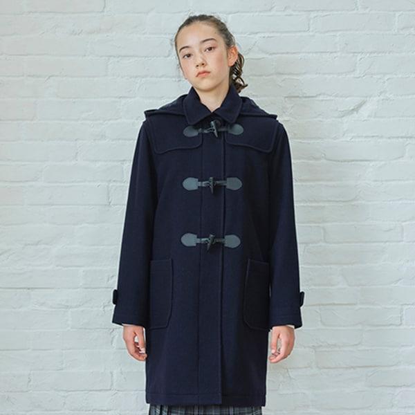 【輕量夾棉內襯】牛角扣大衣