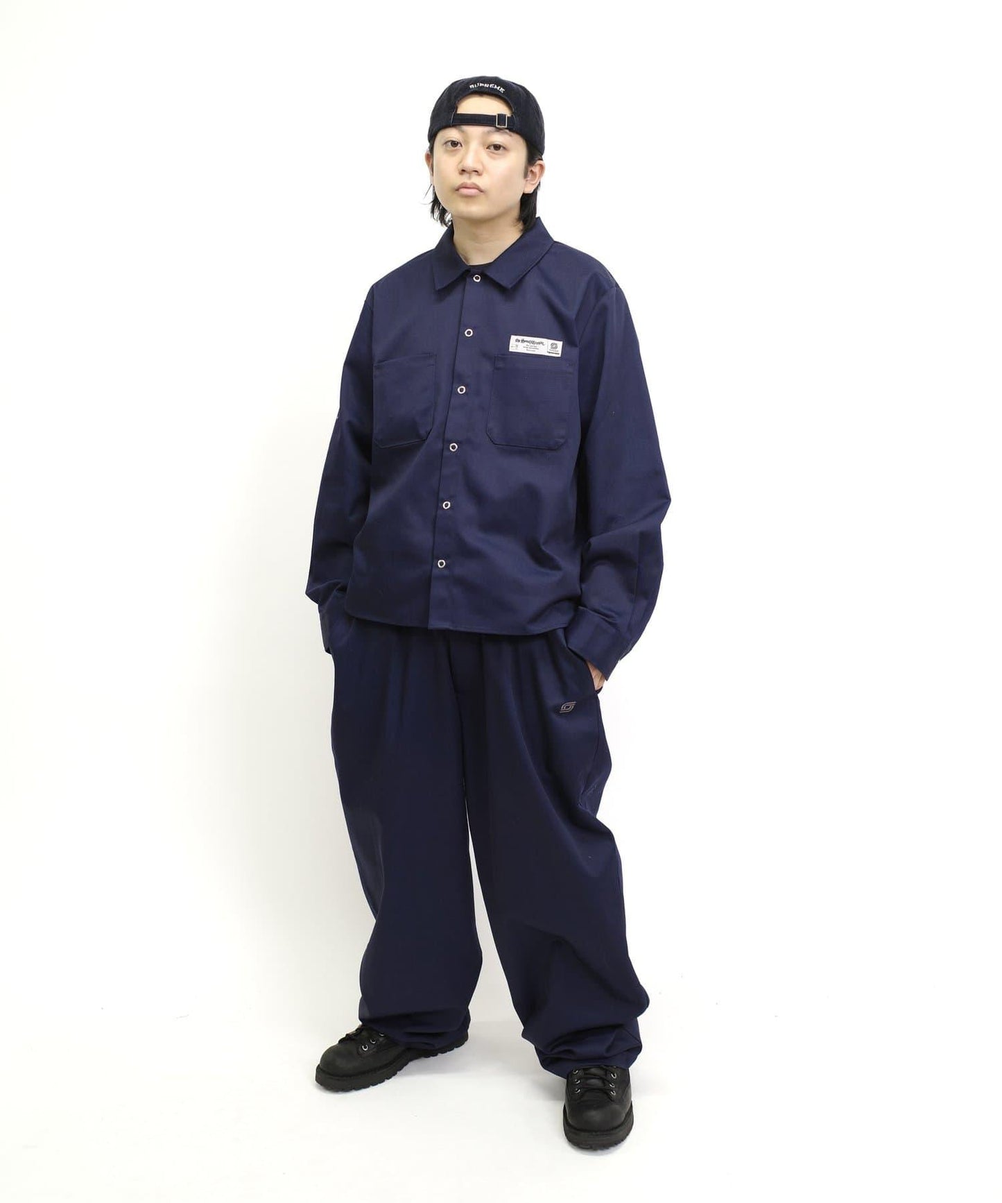 【WHO'S WHO gallery】【Sourcream】斜紋工裝長褲
