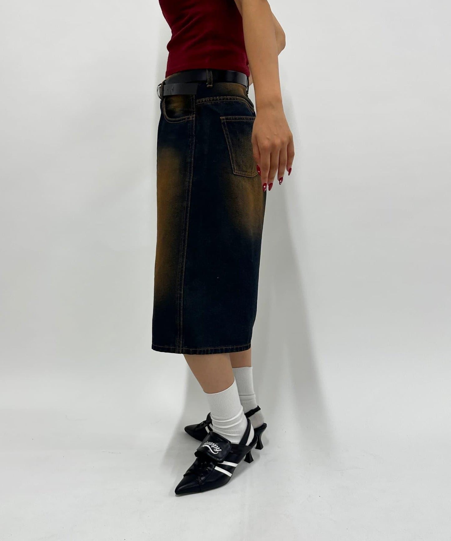 【WHO'S WHO gallery】PSYENCE FICTION拼接牛仔褲
