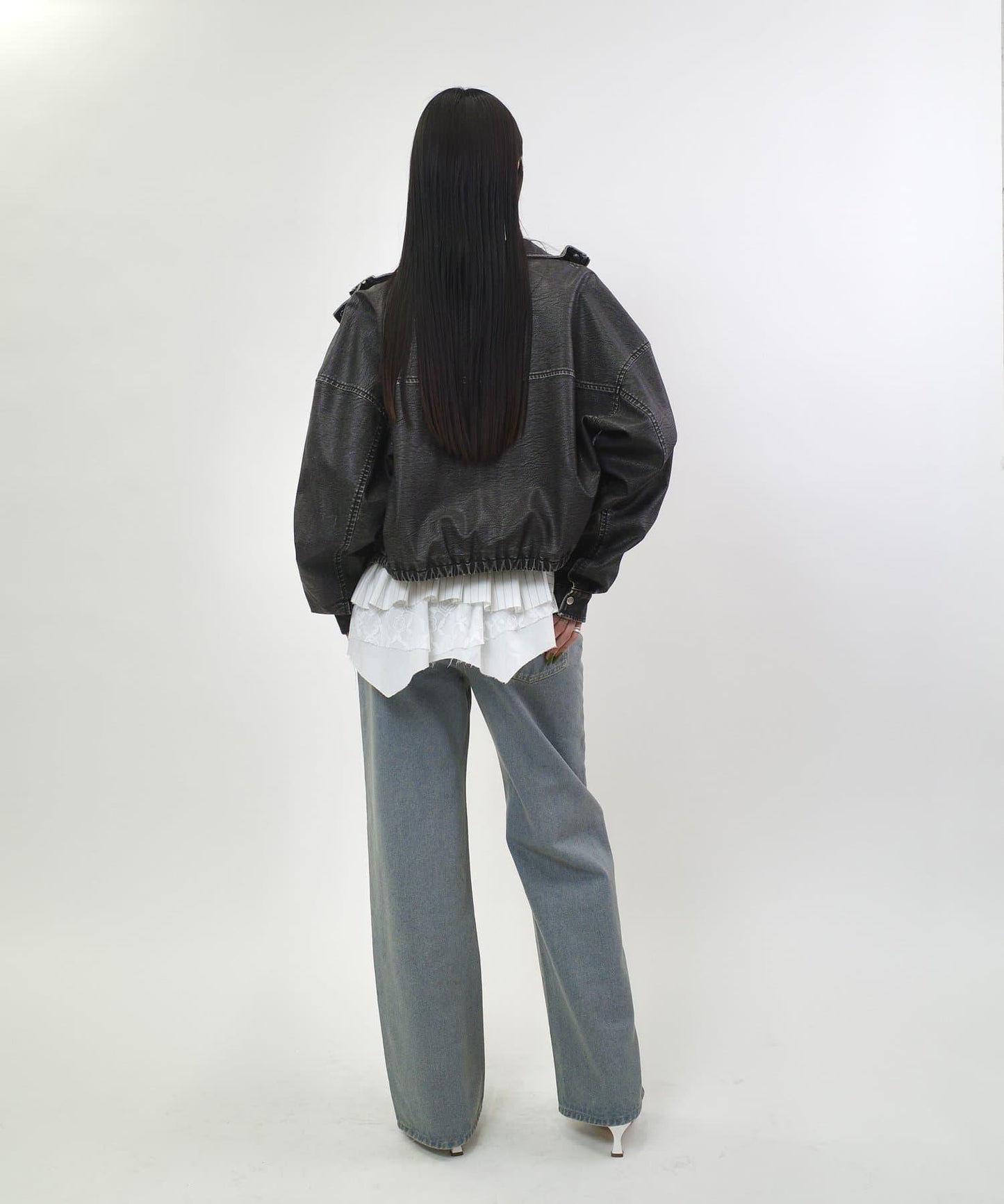 【WHO'S WHO gallery】復古風格皮革夾克