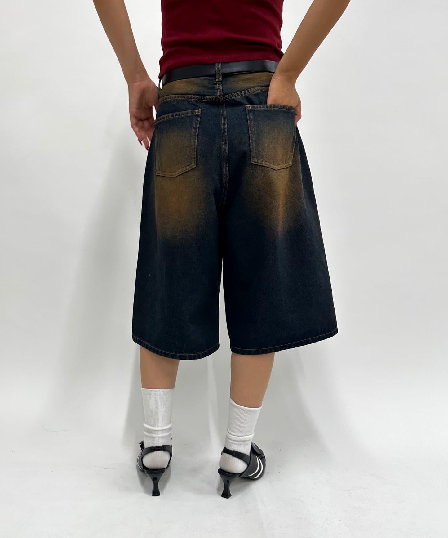 【WHO'S WHO gallery】PSYENCE FICTION拼接牛仔褲