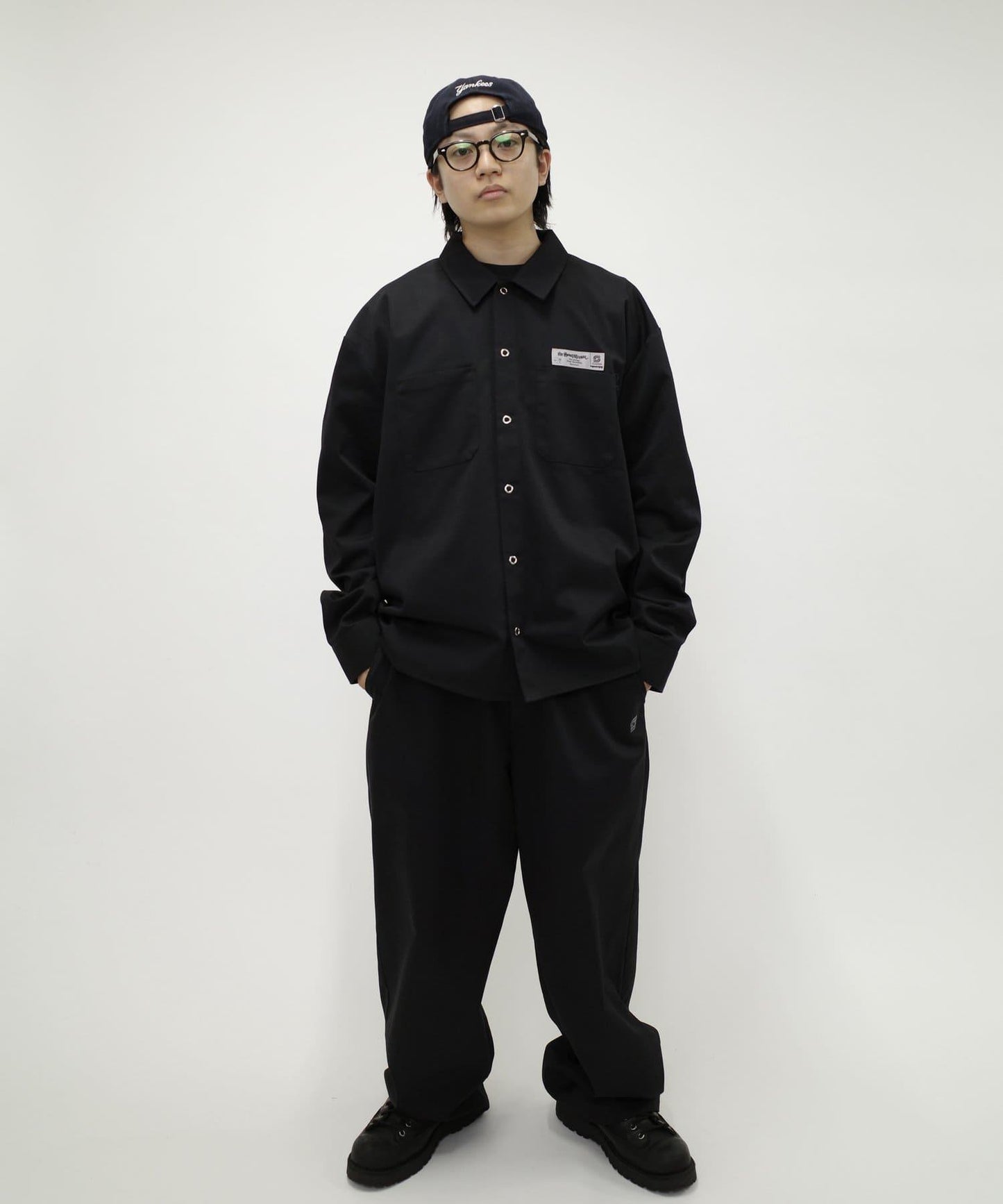 【WHO'S WHO gallery】【Sourcream】斜紋工裝長褲