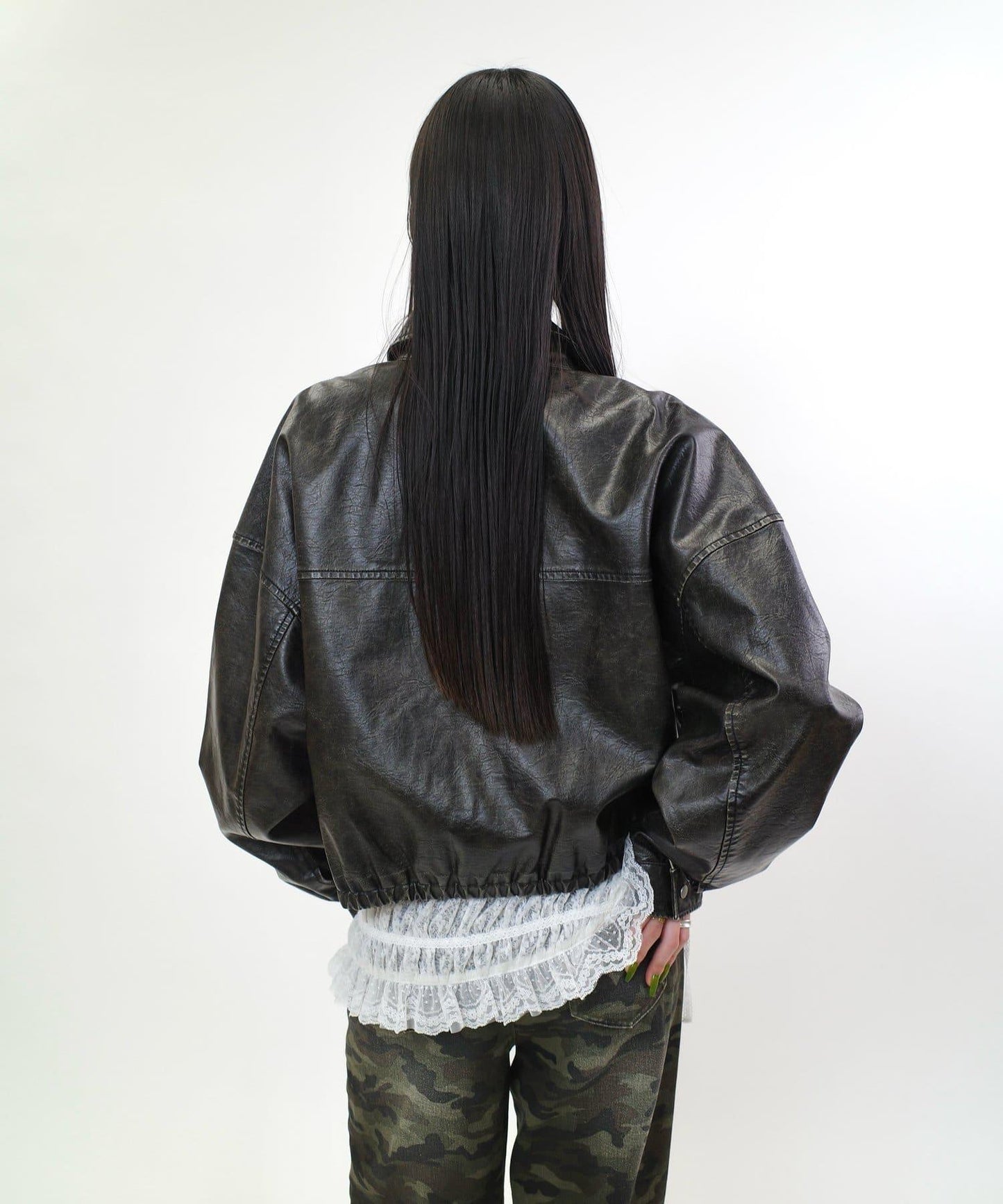【WHO'S WHO gallery】復古風格皮革夾克