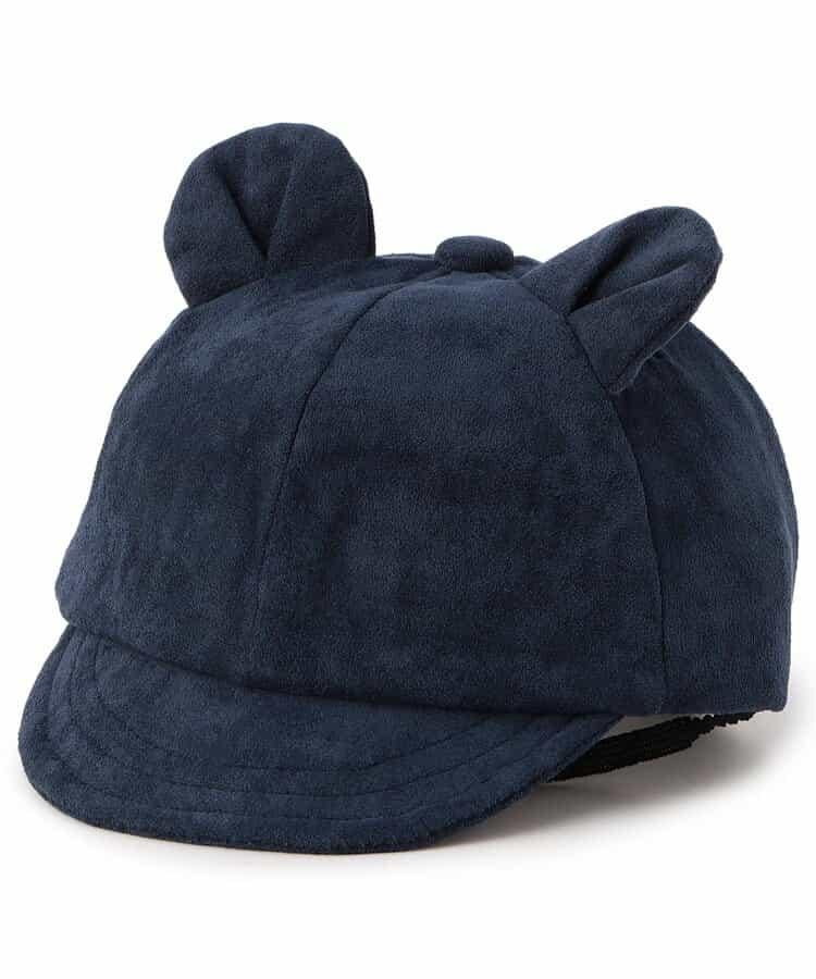 熊耳朵嬰兒帽_UV防護
