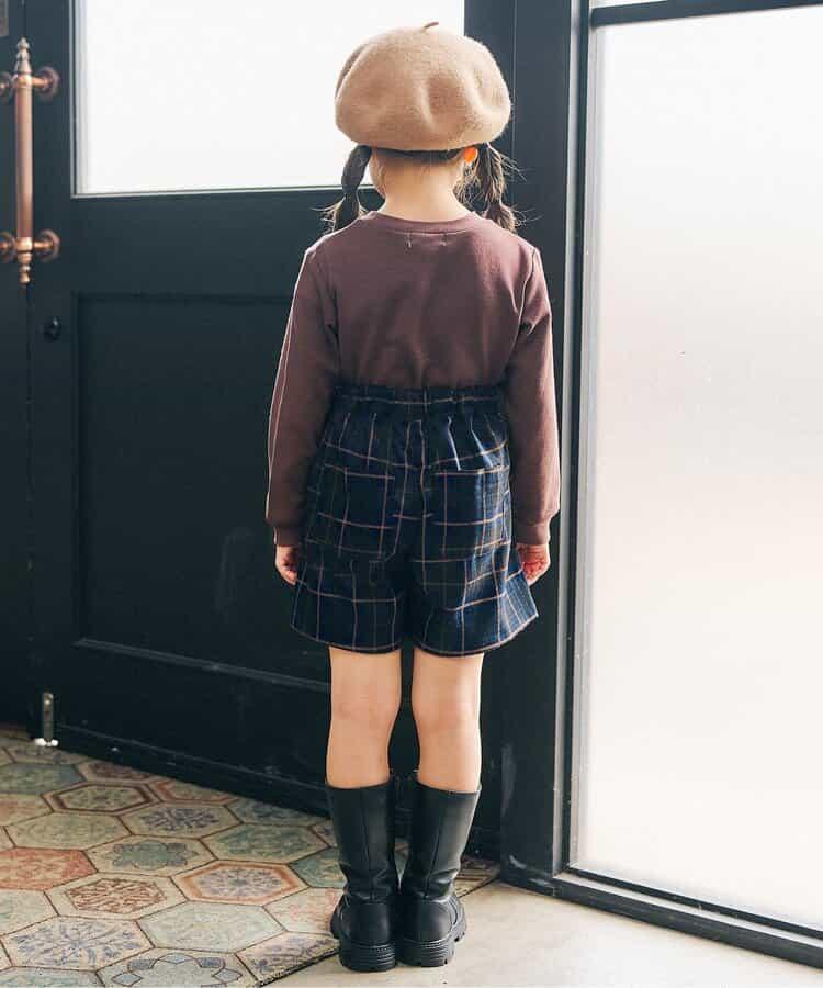 倫敦女孩風格短款裙褲