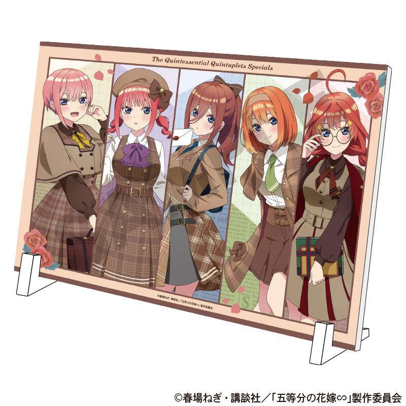 《五等分的新娘》A4亞克力面板 學院風