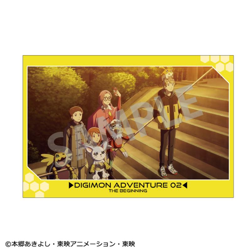 《數碼寶貝大冒險》02 明信片套裝 場景寫