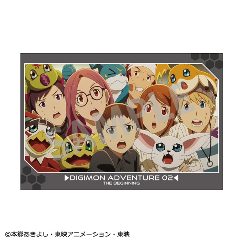 《數碼寶貝大冒險》02 明信片套裝 場景寫