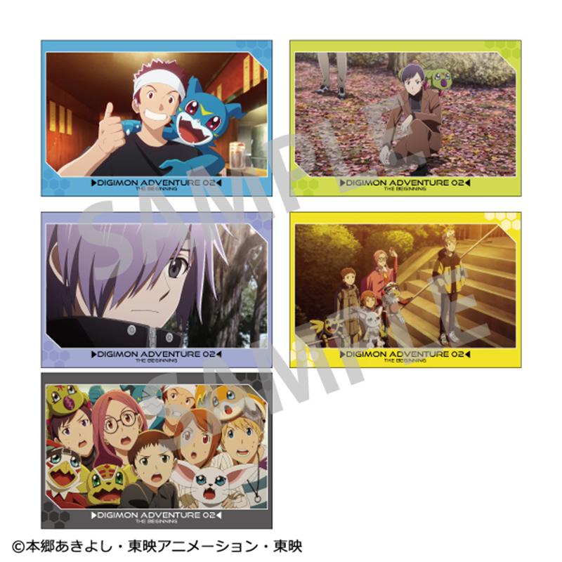 《數碼寶貝大冒險》02 明信片套裝 場景寫