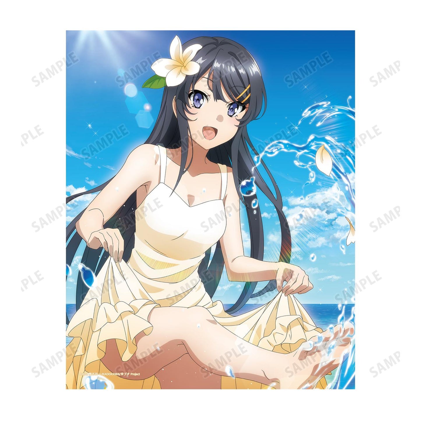 青春豬頭少年不會夢到兔女郎學姐_櫻島麻衣 帆布畫 ver.B