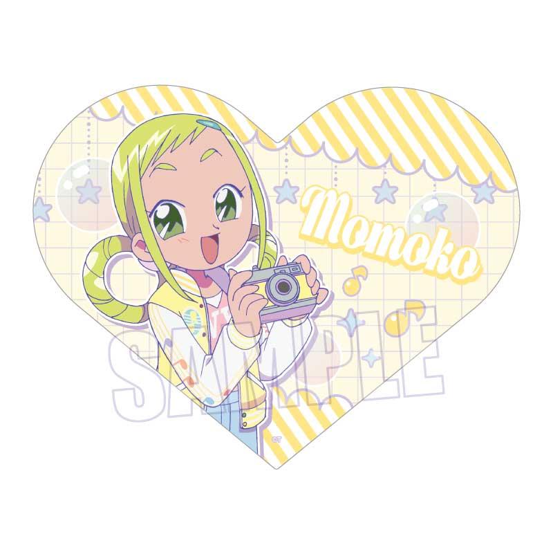 《小魔女DoReMi》心形色紙 / 飛鳥桃子 復古流行款