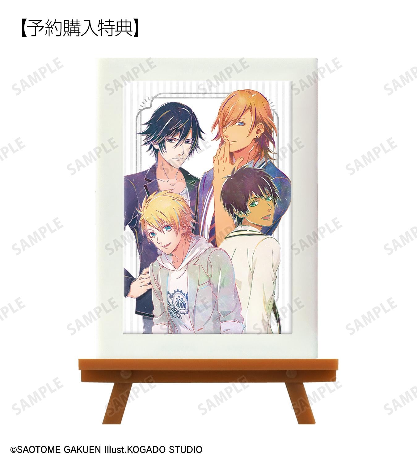 ※colleize限定特典付き※ 歌之☆王子殿下♪_トキヤ・レン・翔・セシル Ani-Art 第4彈 迷你藝術畫框