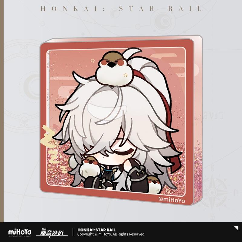 《崩壞:星穹鐵道》_帕姆的展覽室系列 閃粉亞克力磁貼 景元