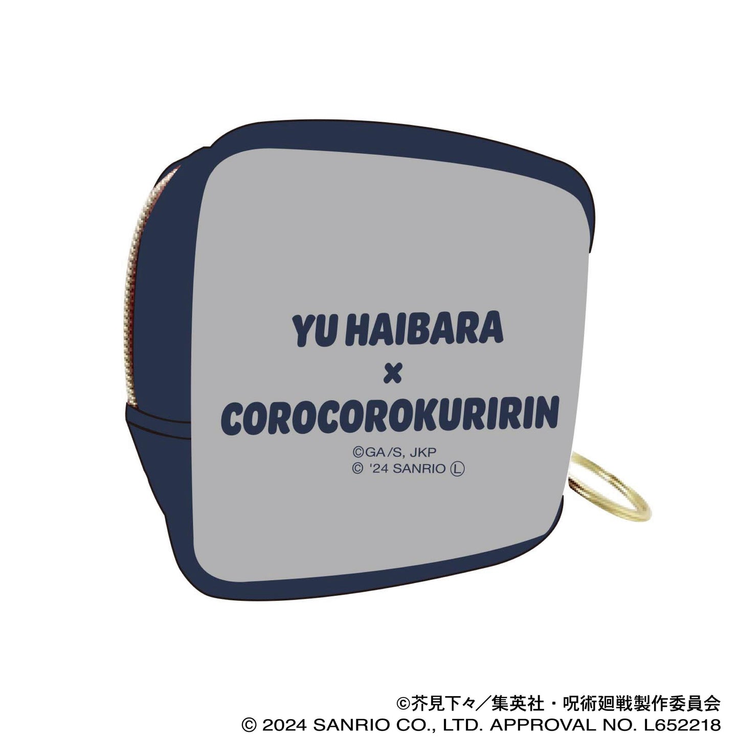 《咒術回戰》 第2期 方形迷你收納包/灰原雄×可羅可羅克林 《咒術回戰》 懷玉·玉折×《三麗鷗》