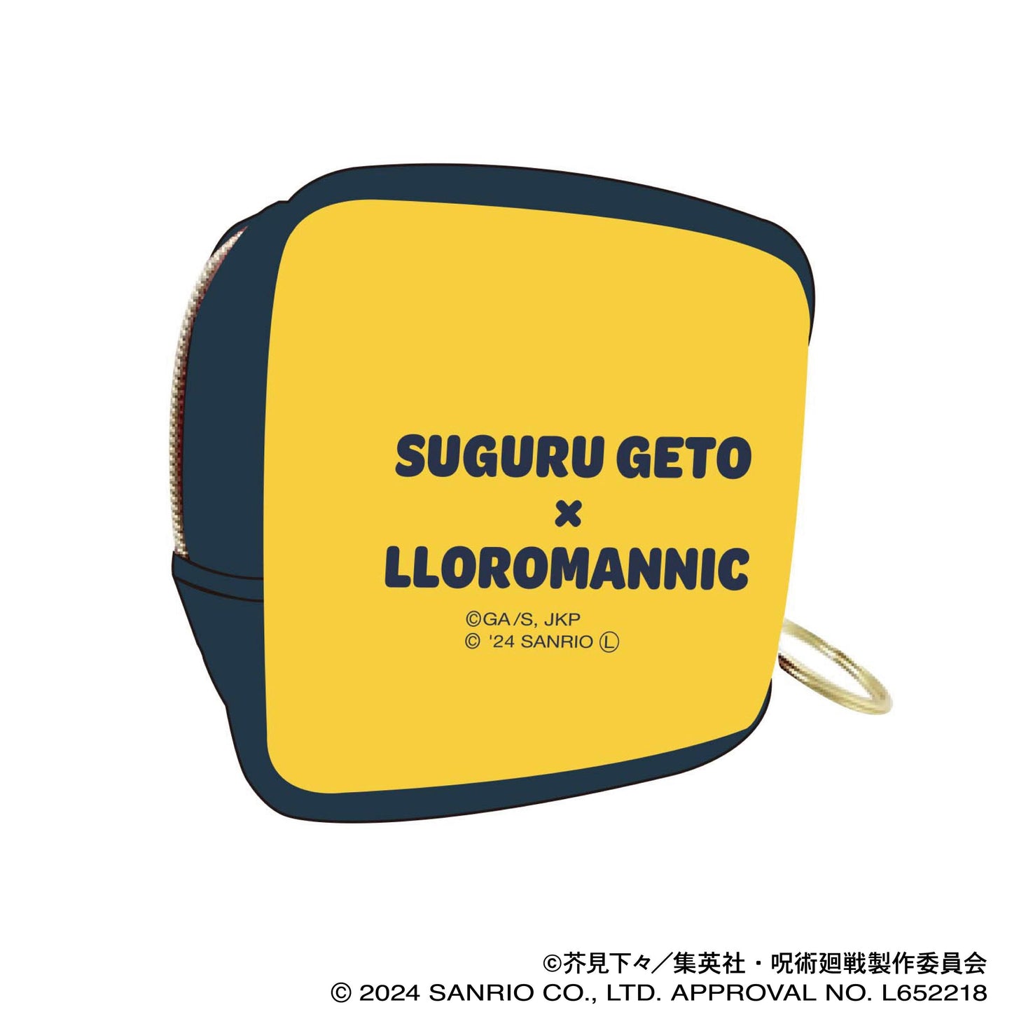 《咒術回戰》 第2季 方形迷你收納包/夏油傑×Luroromanic 《咒術回戰》 懷玉·玉折×《三麗鷗》