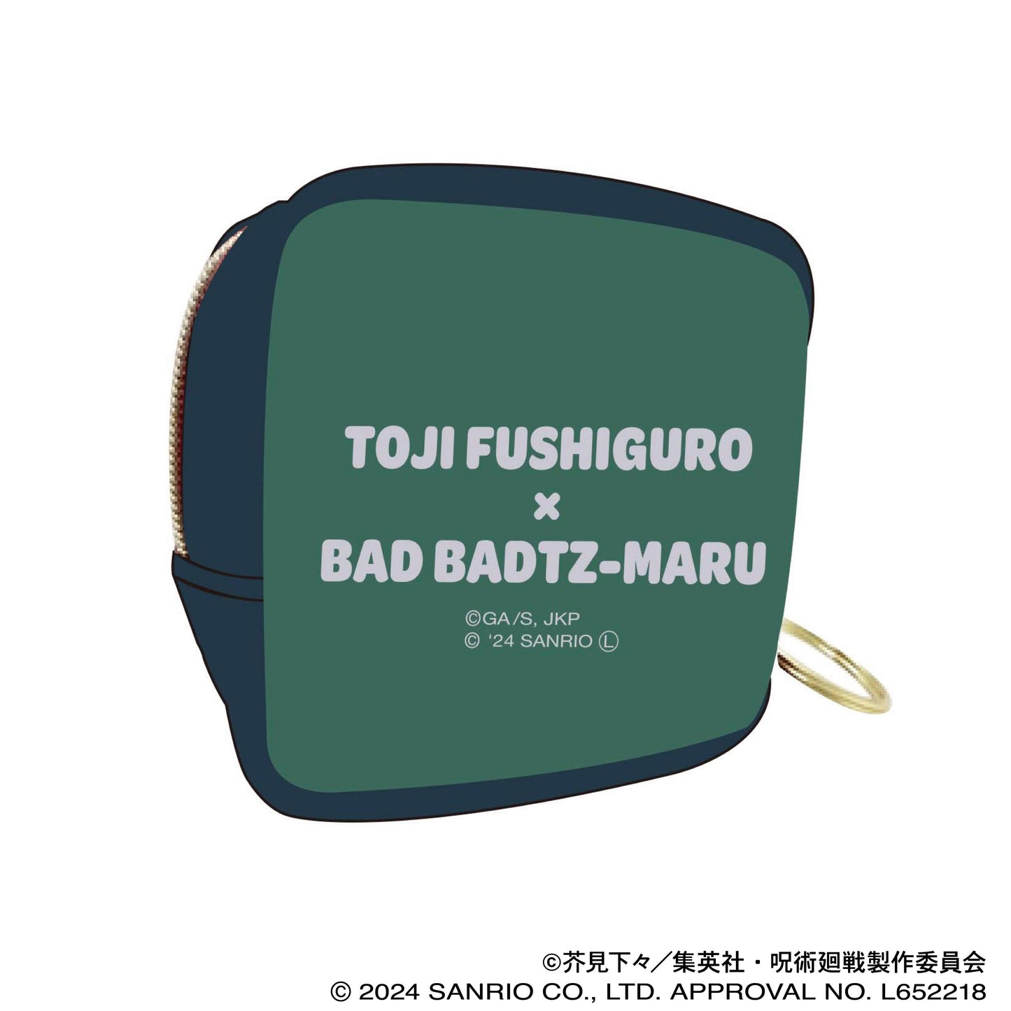 《咒術回戰》 第2季 方形迷你收納包/伏黑甚爾×酷企鵝 《咒術回戰》 懷玉·玉折×《三麗歐》