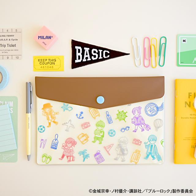 《藍色監獄》 Bizunizu 信封包(全印花)