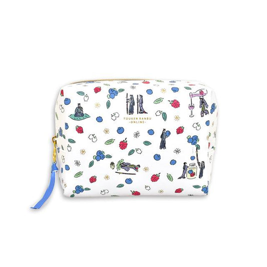 刀劍亂舞ONLINE_鬼頭祈聯名款收納包(太郎太刀・次郎太刀與藍莓・覆盆子)