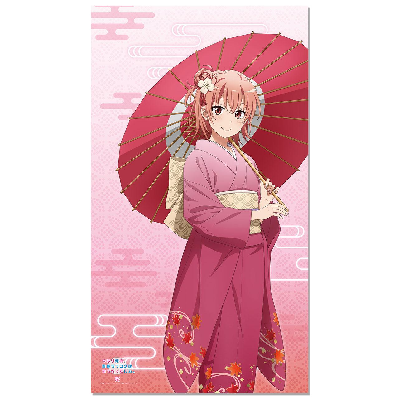 《我的青春戀愛物語果然有問題》_【新繪】多功能掛毯門簾 結衣(紅葉狩)