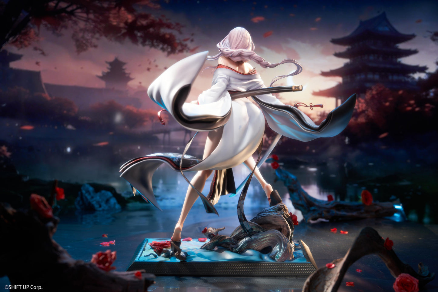 勝利女神:NIKKE_紅蓮:黑影 慾望之花 1/4 完成品手辦 豪華版