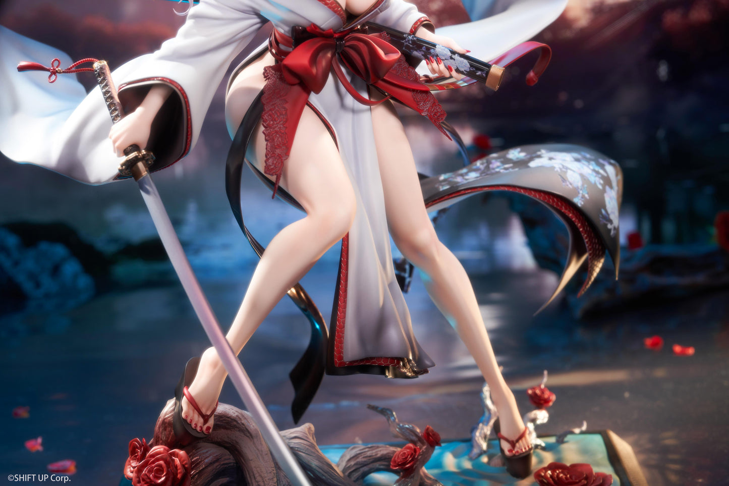 勝利女神:NIKKE_紅蓮:黑影 慾望之花 1/4 完成品手辦 豪華版