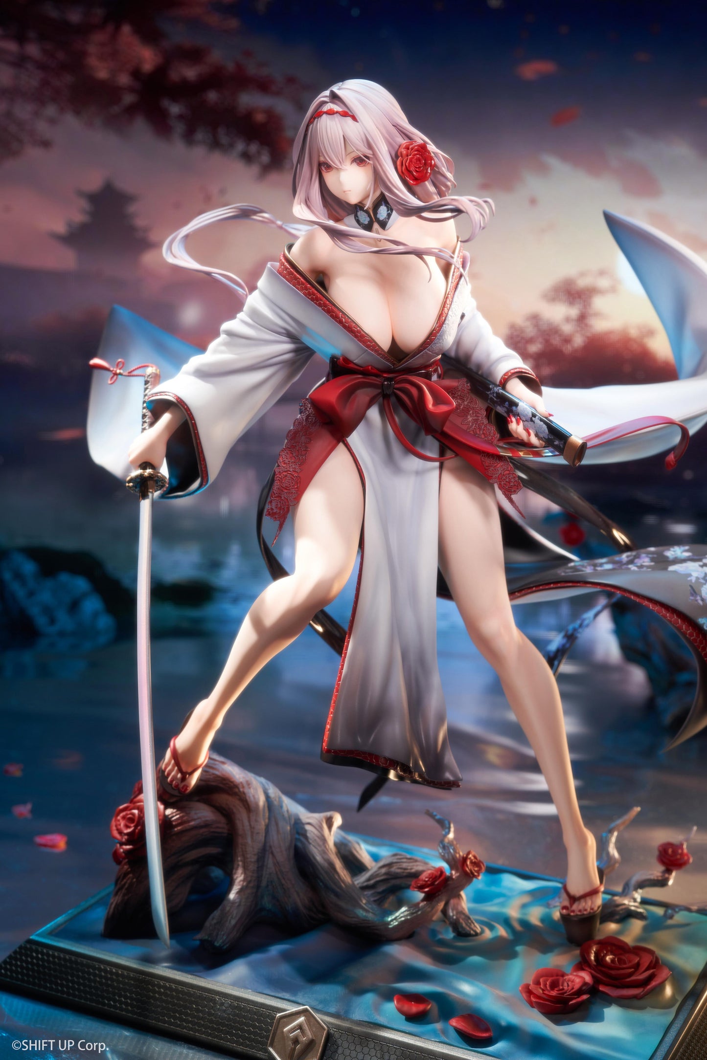 勝利女神:NIKKE_紅蓮:黑影 慾望之花 1/4 完成品手辦 豪華版