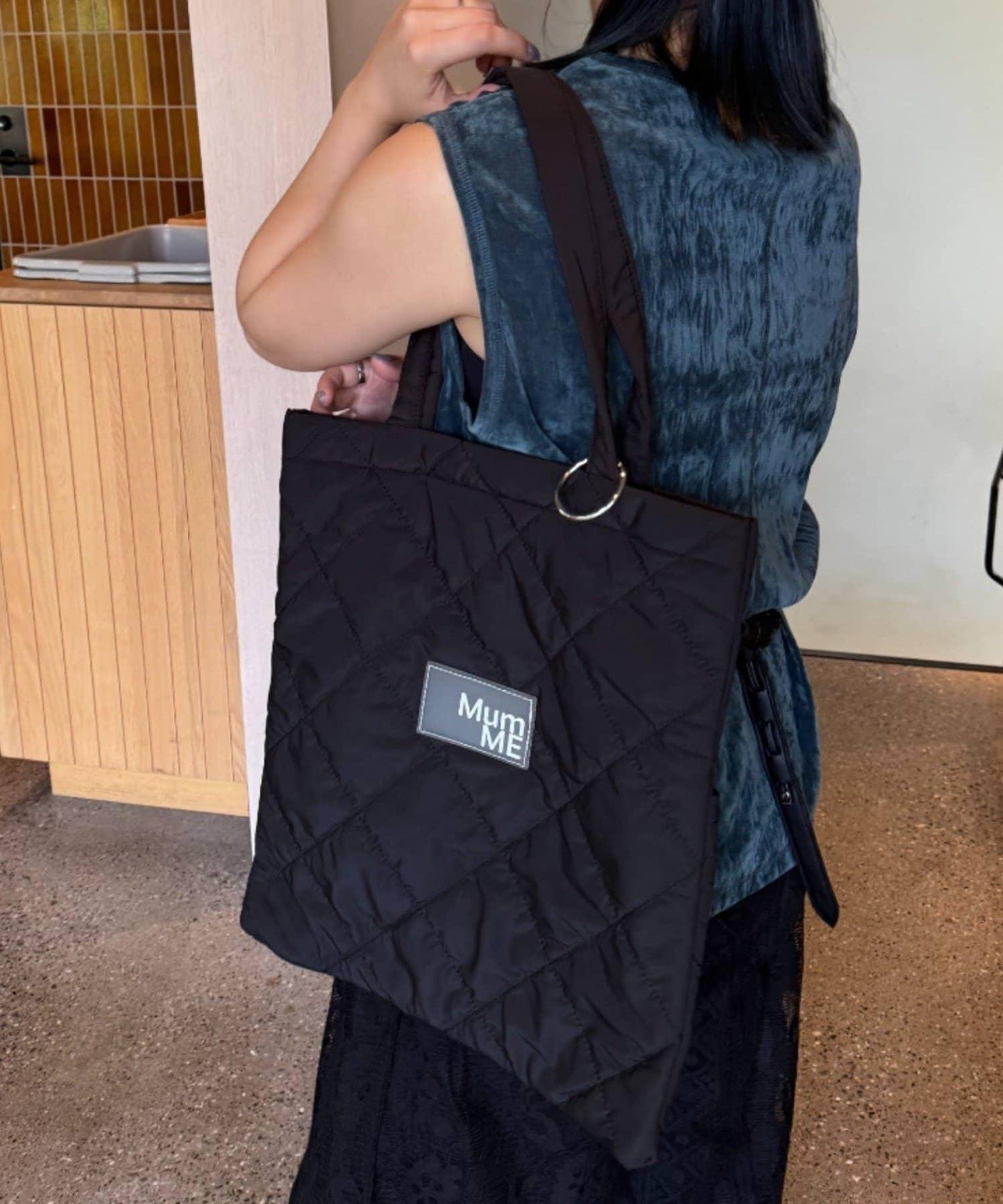 【MumME】帶登山扣手提包