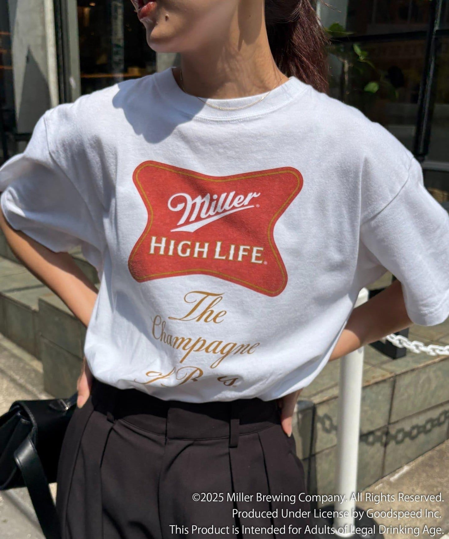 〈GOOD ROCK SPEED〉Miller印花T恤