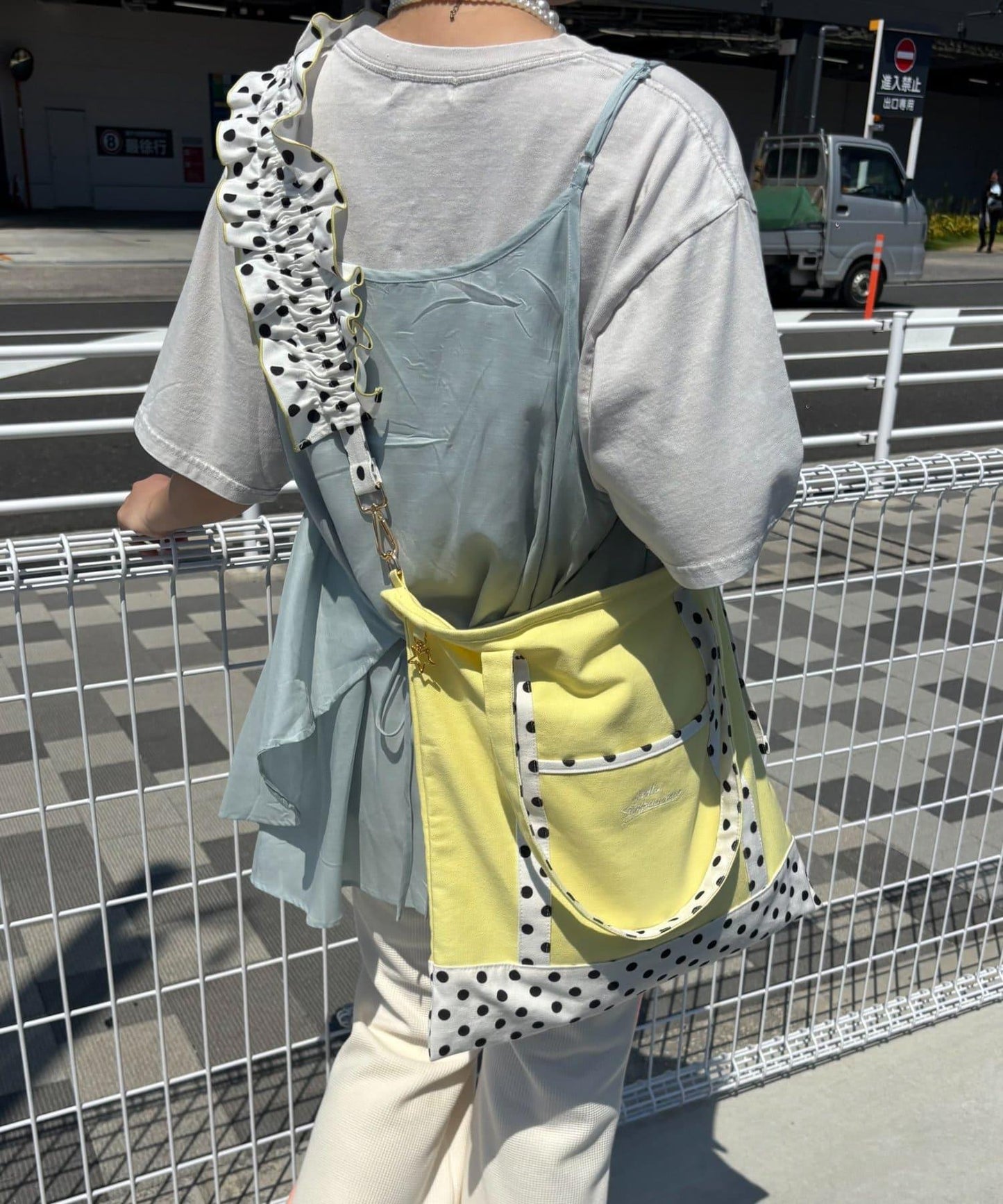 (momo企畫)【HELLO.SANFRANCISCO】帶手機斜挎包的應援托特包