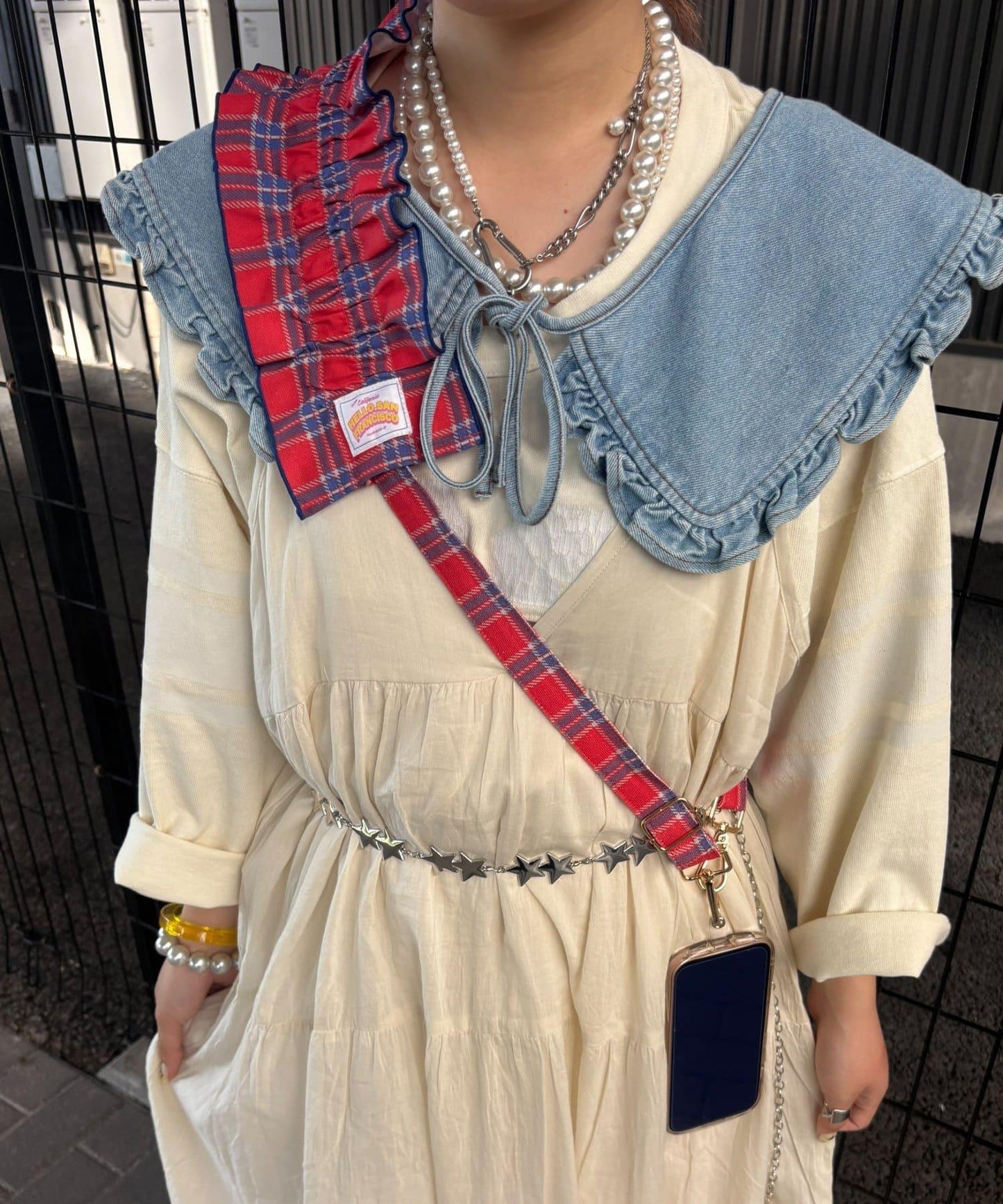 (momo企畫)【HELLO.SANFRANCISCO】帶手機斜挎包的應援托特包