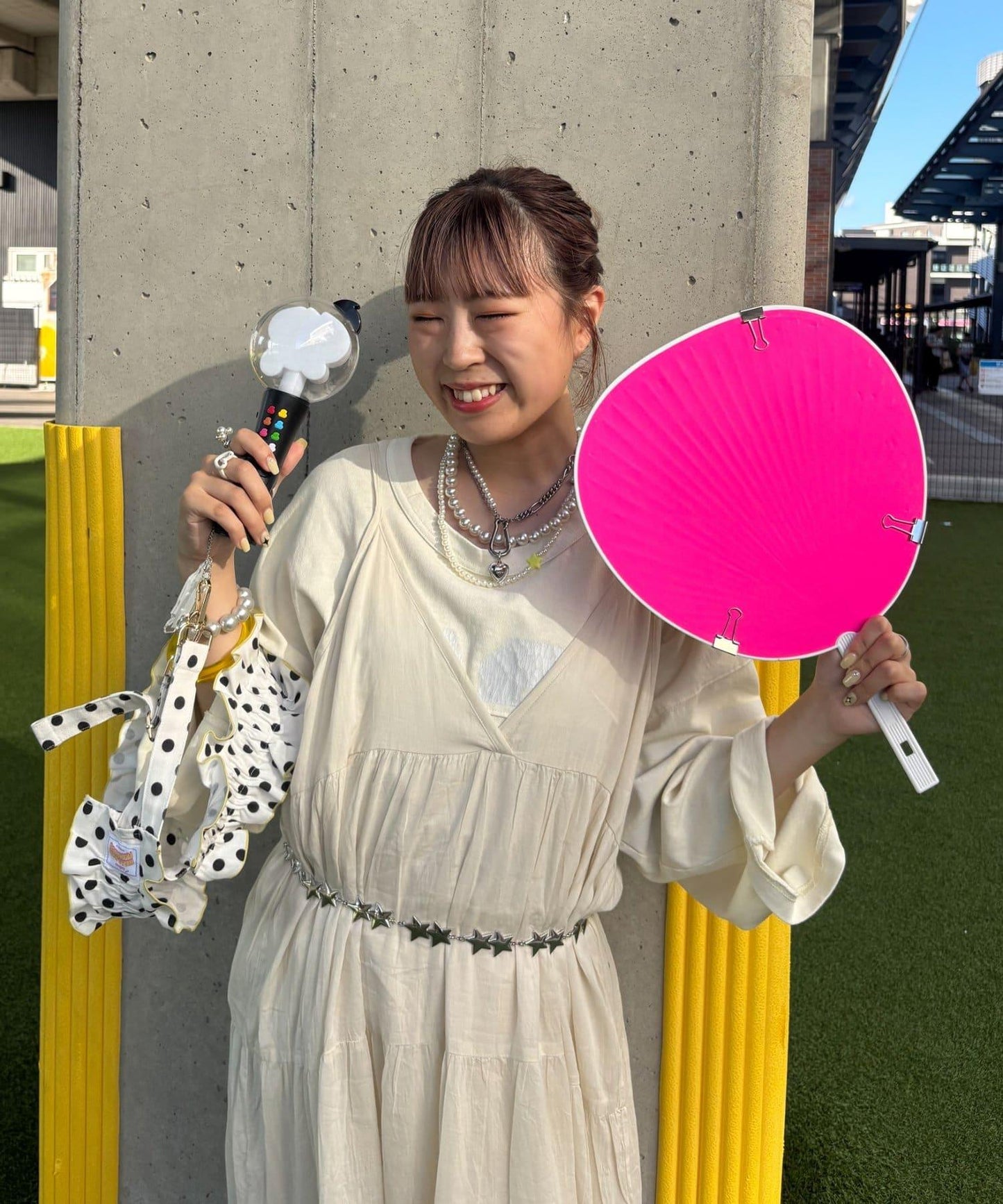 (momo企畫)【HELLO.SANFRANCISCO】帶手機斜挎包的應援托特包