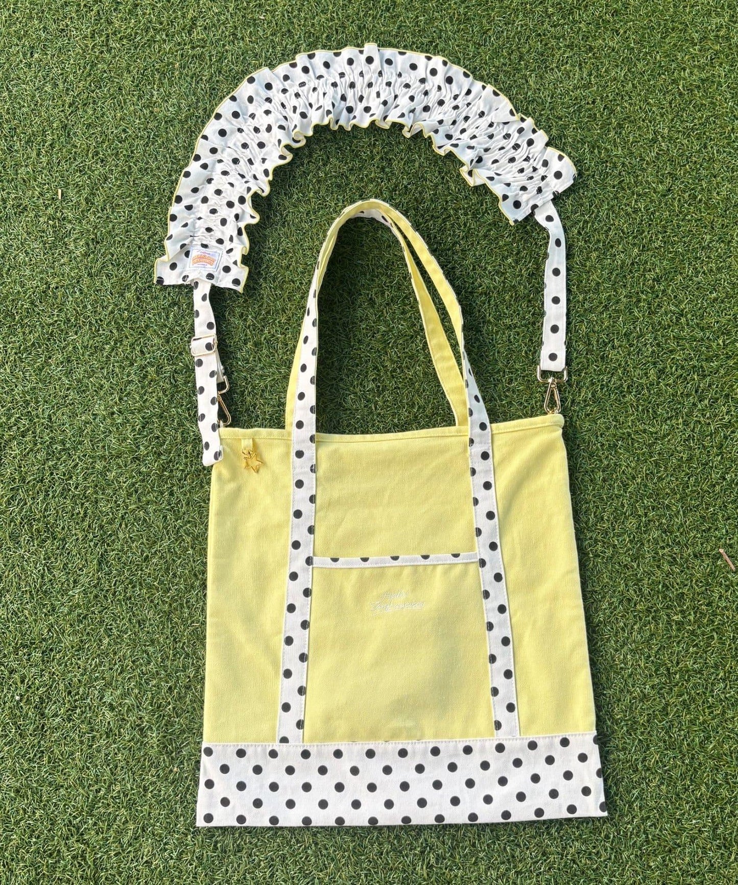 (momo企畫)【HELLO.SANFRANCISCO】帶手機斜挎包的應援托特包